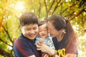 punggol park baby photoshoot Oh dear Studio