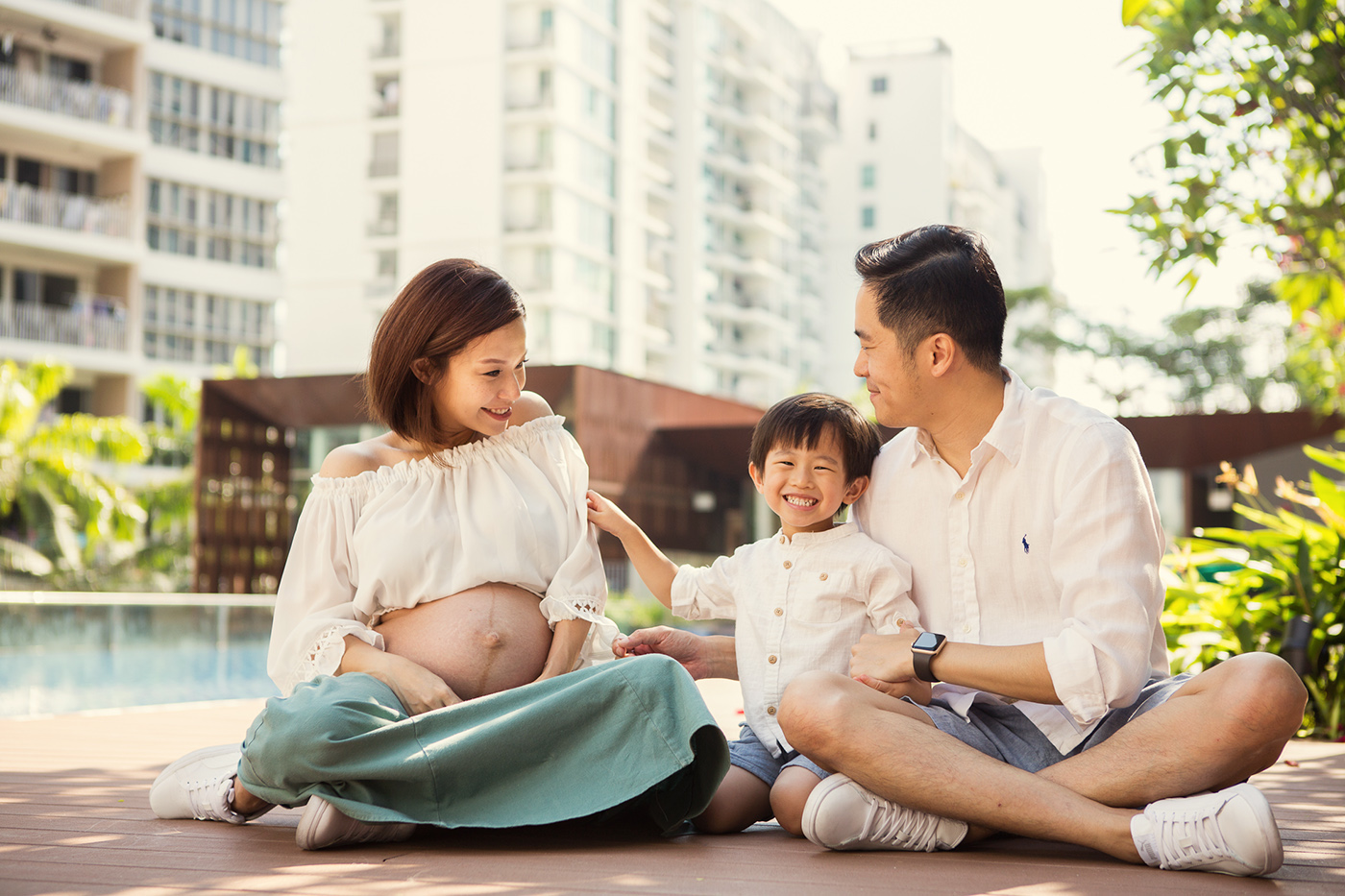 Pregnancy Photoshoot in Singapore