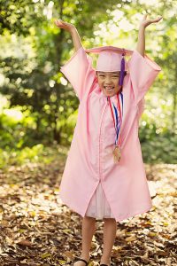 kindergarten outdoor photoshoot