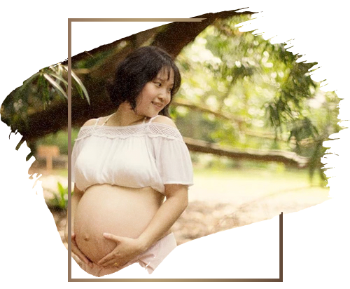 Maternity Photoshoot in Botanic Garden Singapore 