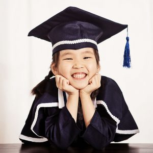 grinning k2 preschool girl photo shoot