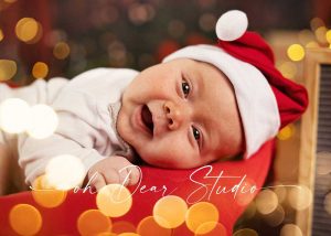 baby First Christmas Xmas Photo shoot Studio