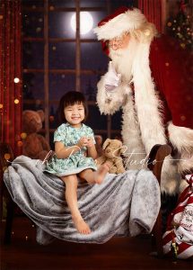 Christmas photography with Santa Claus Oh Dear Studio