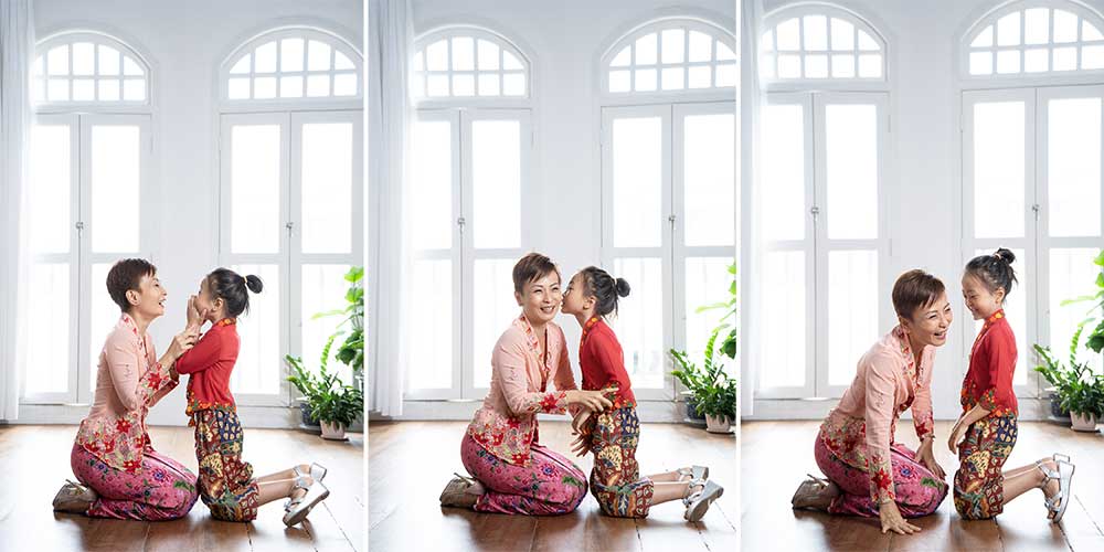 nyonya mother and daughter photoshoot Oh Dear Studio