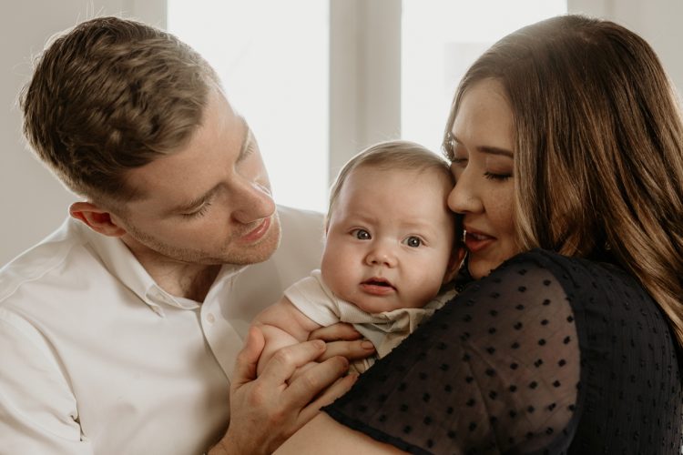 100th day baby photoshoot