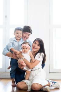 professional family photo studio baby