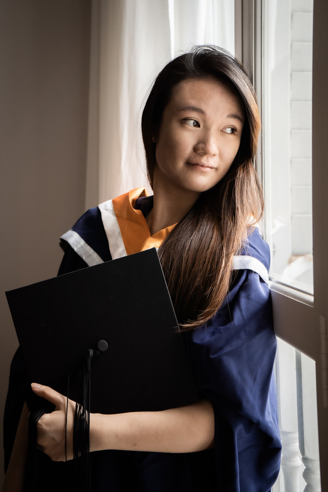 natural light NUS graduation studio