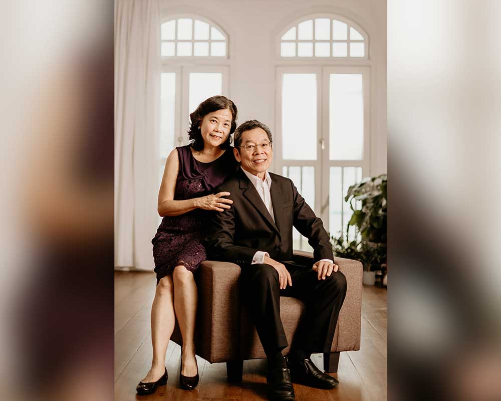 grandparents formal couple photography