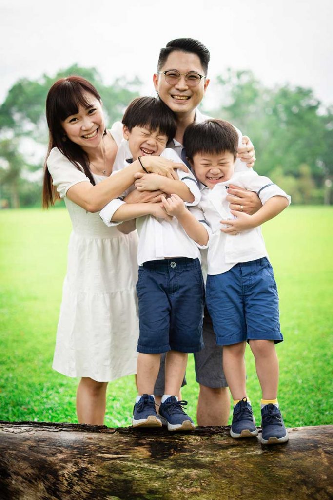 Jurong lakeside garden family photoshoot 