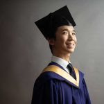 NUS graduation photo solo