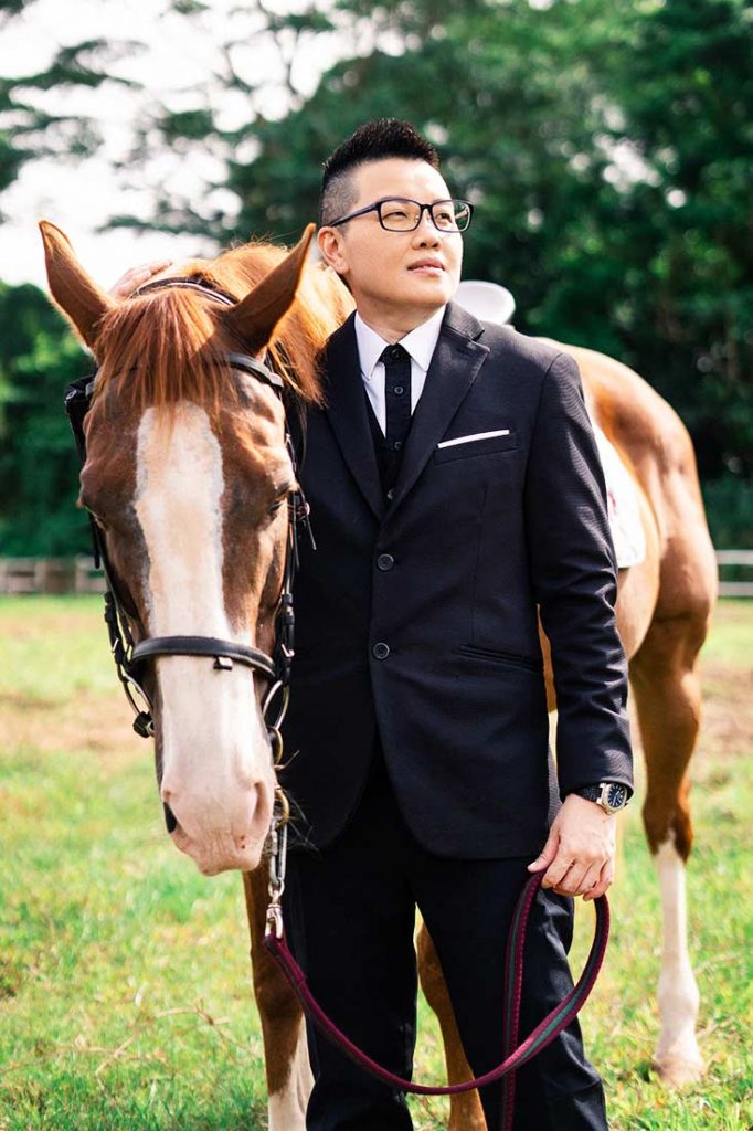 Richman Luxury Singapore horse photoshoot