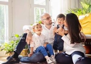 interracial family 4pax toddler children photoshoot