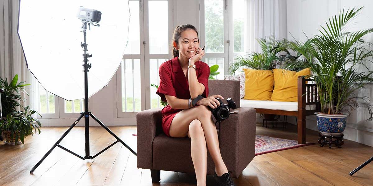 Melody in Oh Dear Studio photography singapore