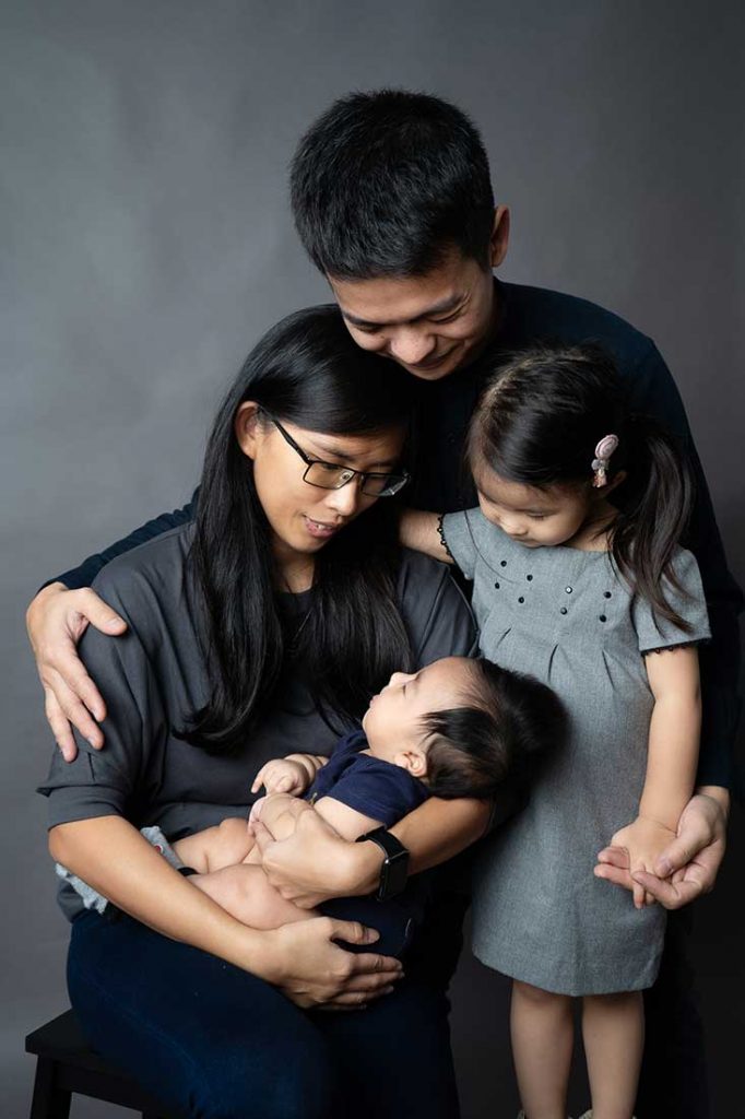 baby family photoshoot