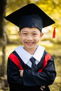 k2 laughing boy graduation photoshoot outdoor