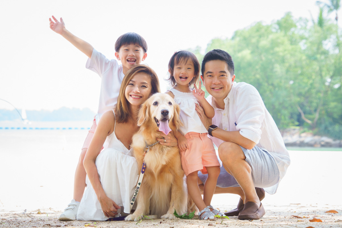 happy family photographer