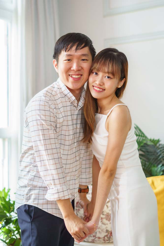 creative couple portrait