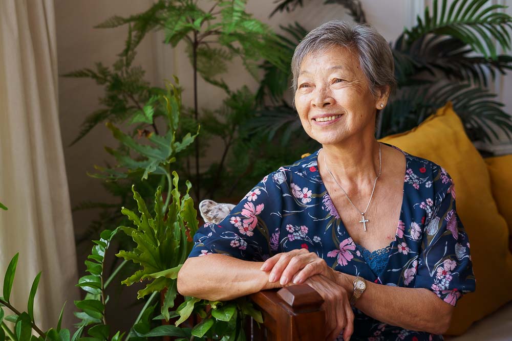 grandmother solo portrait studio