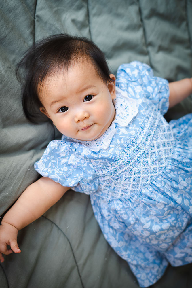 adorable cute 8 months old baby photoshoot