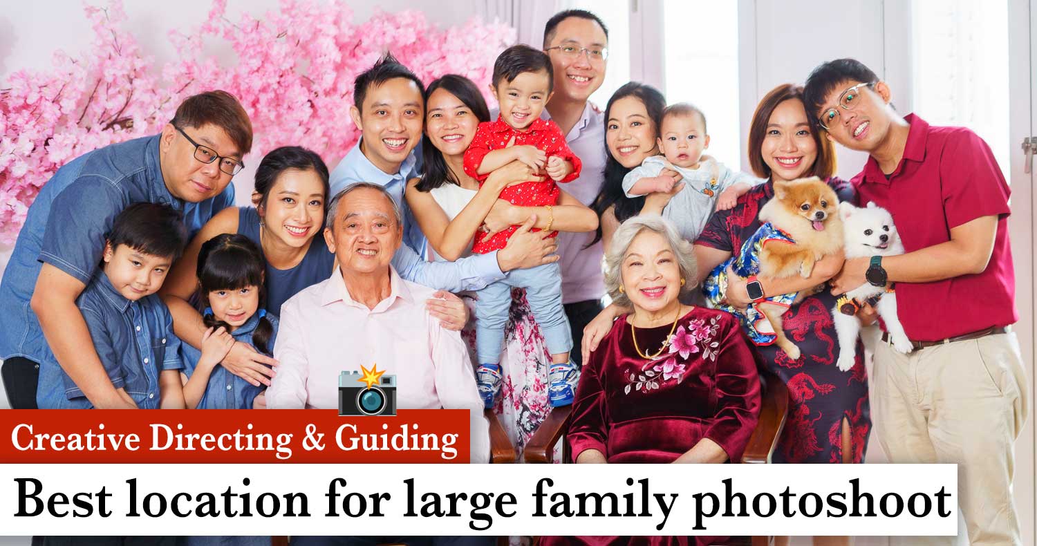 creative large family photo ideas