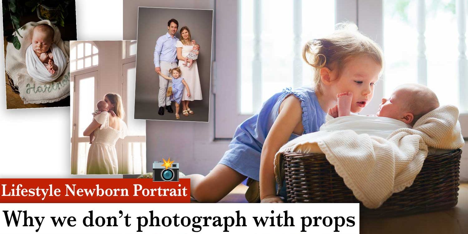 why we photography without newborn props