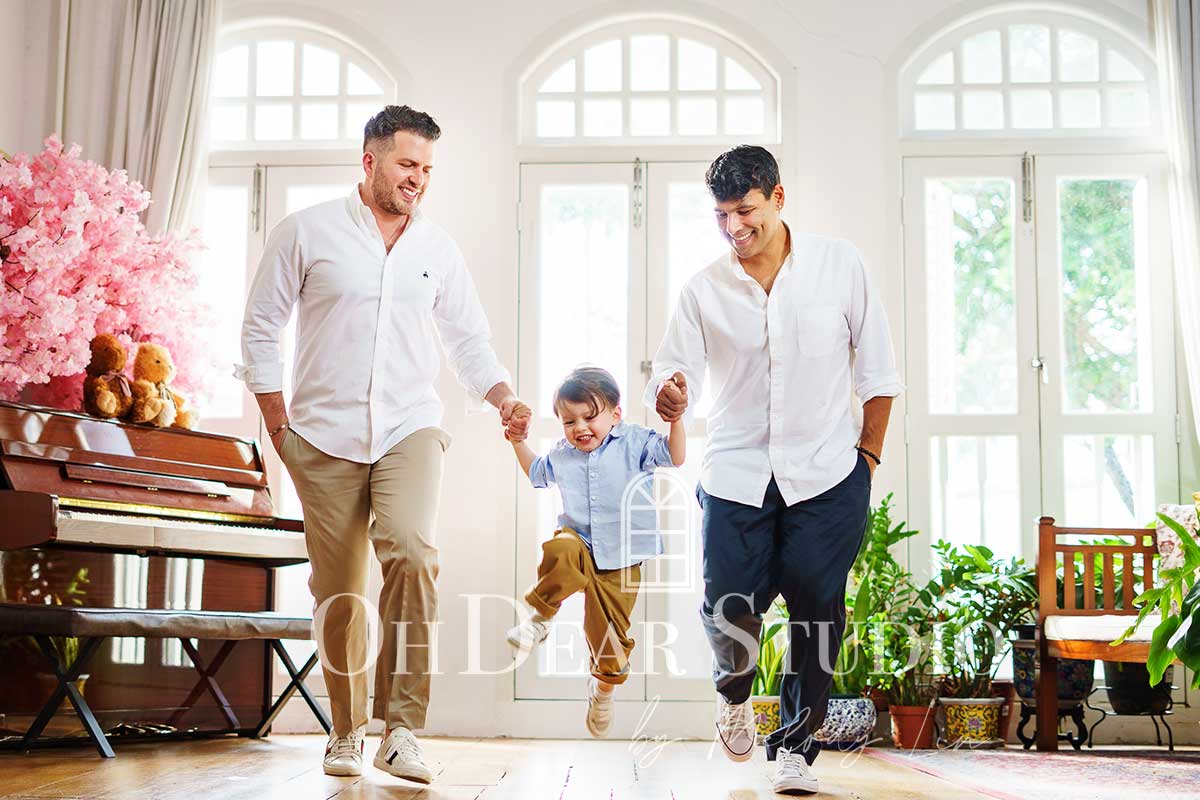 LGBTQ+ friendly family photographer