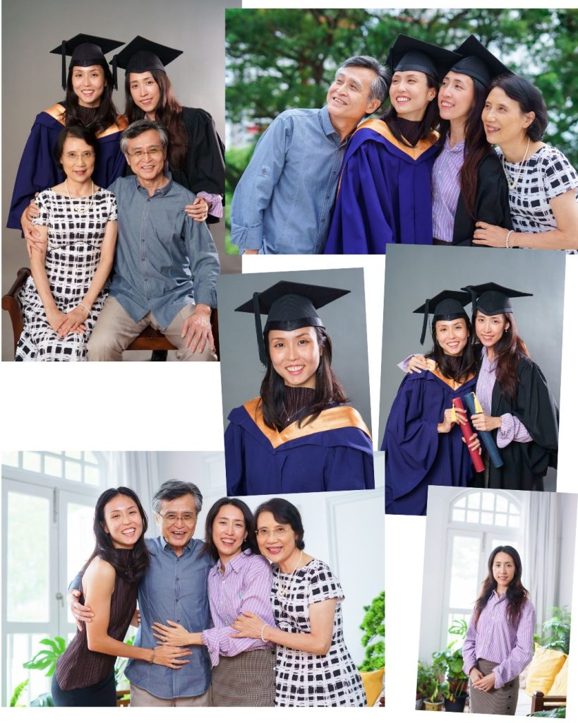 4Pax Graduation photoshoot studio singapore how to pose creative fun