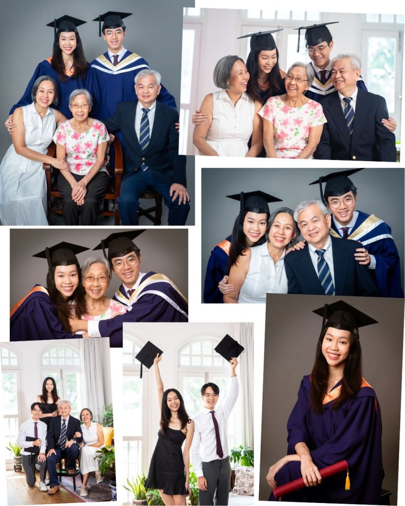 5pax graduation photoshoot studio 