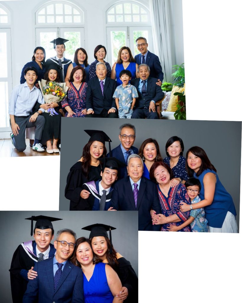extended multi generation large graduation photo studio