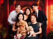 2206 Chinese New Year Photoshoot Family Studio Chinese Lunar red backdrop