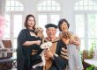 pet friendly family graduation photography studio in Singapore