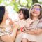 Autism friendly family photographer in Singapore capturing a candid moment with an LGBTQ+ family at a hotel session